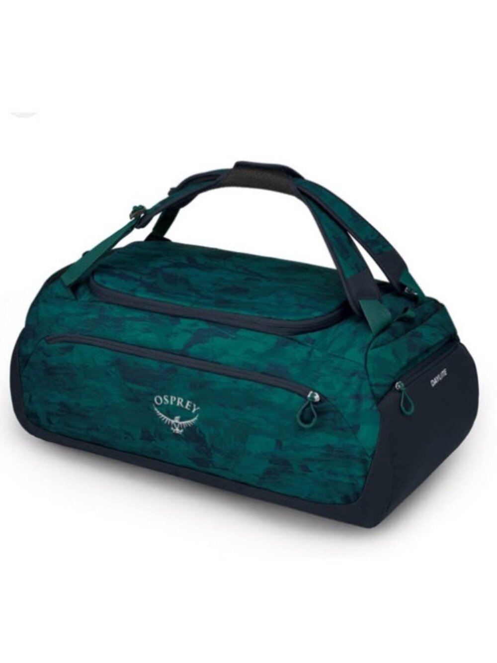 Osprey Daylite Duffel 60L Convertible Backpack Travel Bag Teal Blue